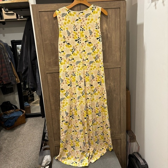 Duluth Small To 'n' Flow Maxi Dress Floral Sleeveless  Pockets - Picture 2 of 11